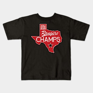 Texas - World Series Champions Kids T-Shirt